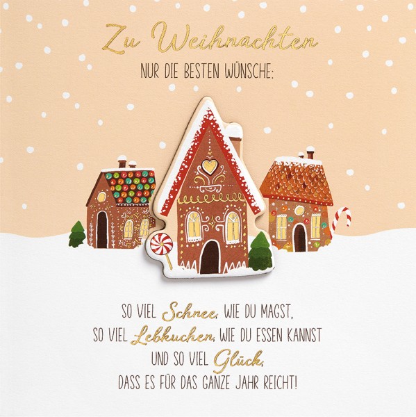 Weihnachten - Plastikfrei - Quadratisch