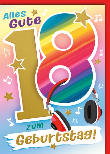 Zahlengeburtstag 18er