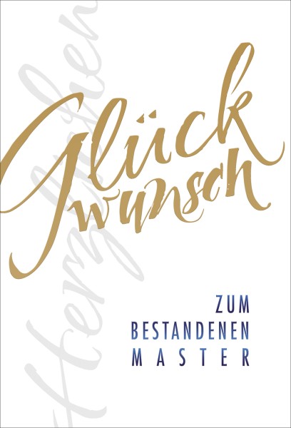 Allgemeine Wünsche - Glückwunsch