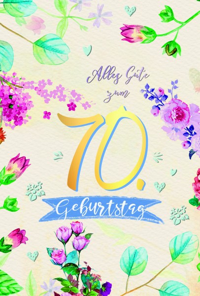 Zahlengeburtstag 70er