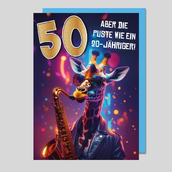 Zahlengeburtstag 50er