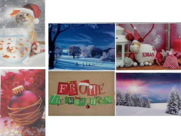 Postkarten Weihnachten
