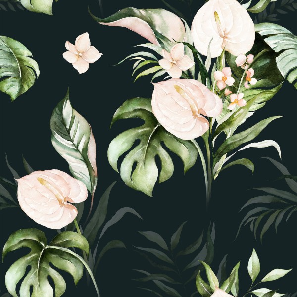 Serviette - Blume