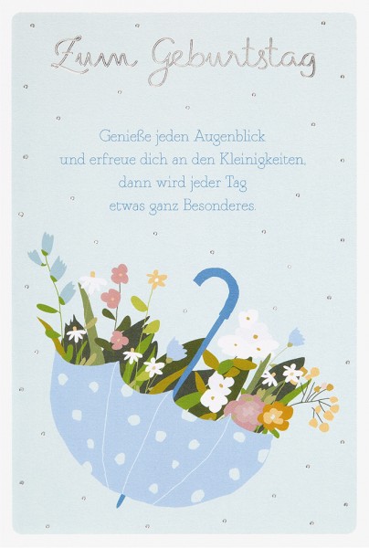 Geburtstag - Spruch