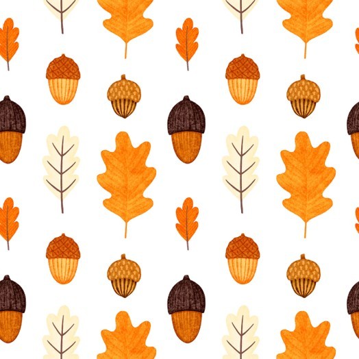 Serviette - XS - Cocktail Herbst