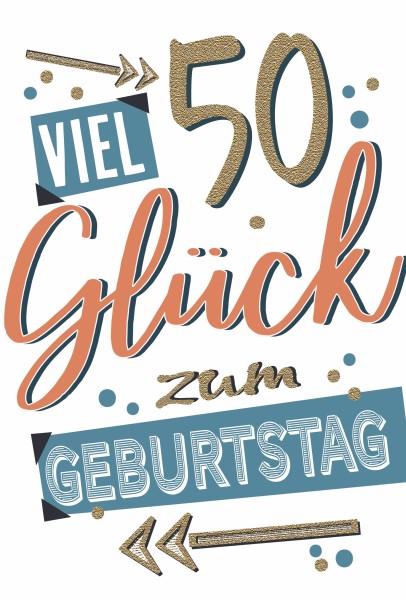 Zahlengeburtstag 50er