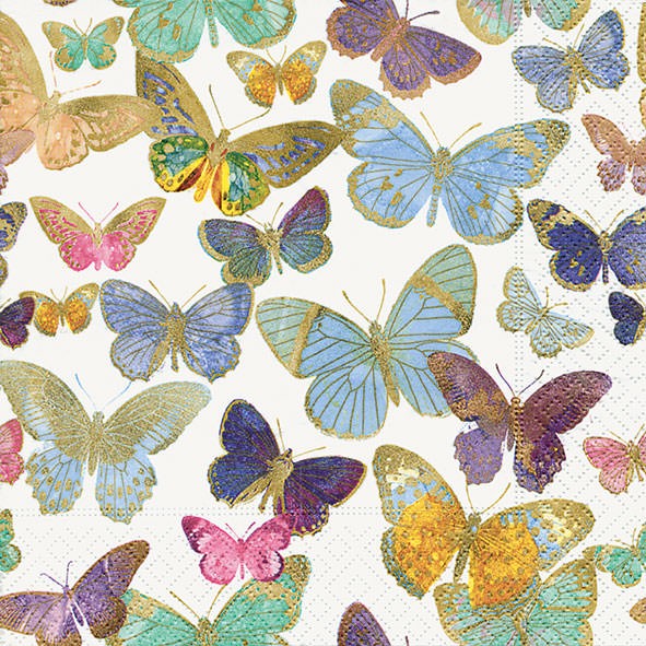 Serviette - Tier Schmetterling