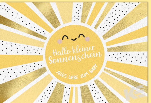 Baby - Beautiflul Green quer - Plastikfrei