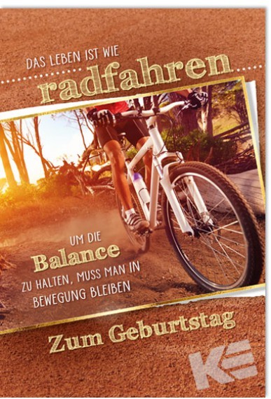 Geburtstag - Rad