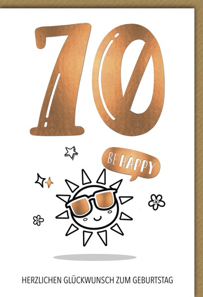 Zahlengeburtstag 70er