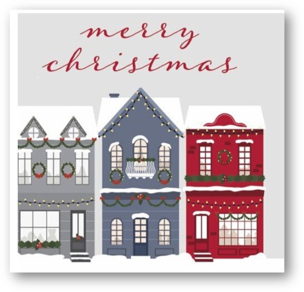 Serviette - Weihnachten