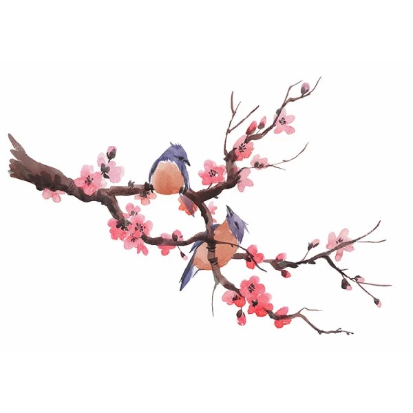 Serviette - Tier Vogel