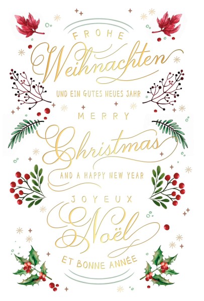 Weihnachten mehrsprachig