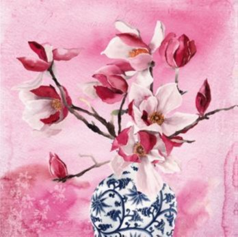 Serviette - Blume