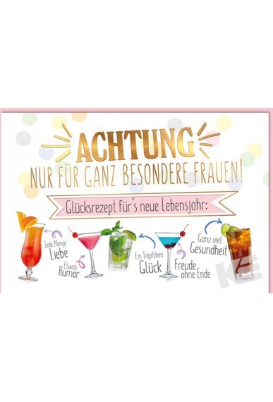 Geburtstag - Cocktail