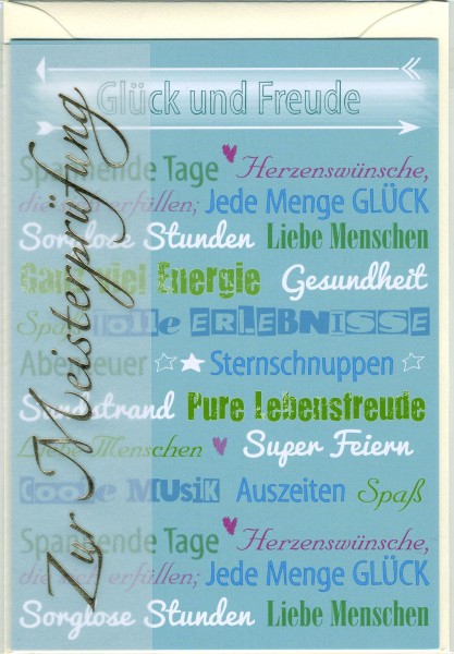 Allgemein - Meisterprüfung