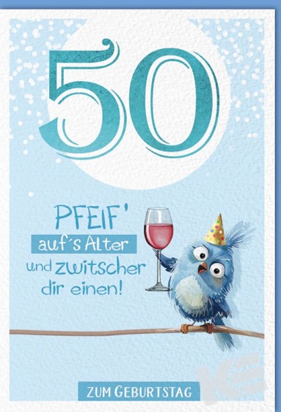 Zahlengeburtstag 50er