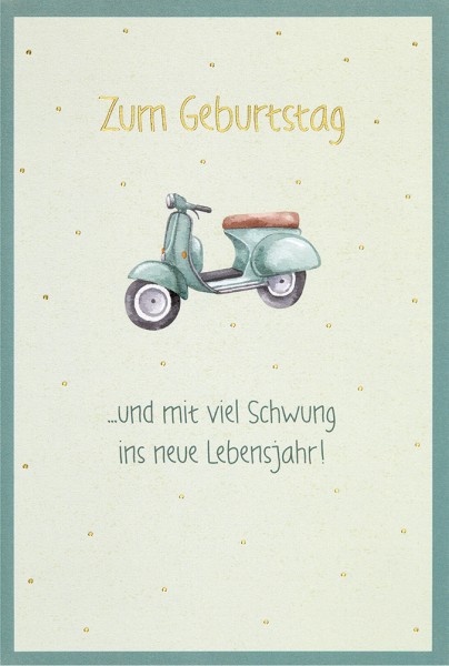 Geburtstag - Vespa