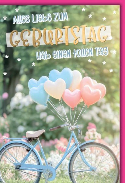 Geburtstag - Rad