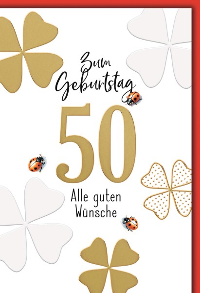 Zahlengeburtstag 50er