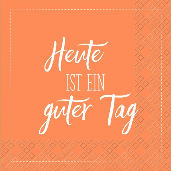 Serviette - Schrift