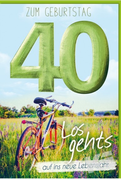 Zahlengeburtstag 40er