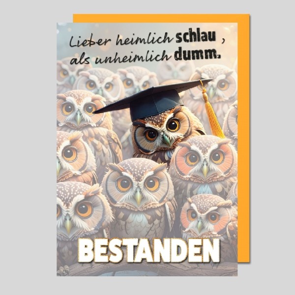 Allgemein - Bestanden