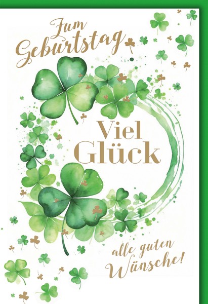 Geburtstag - Klee