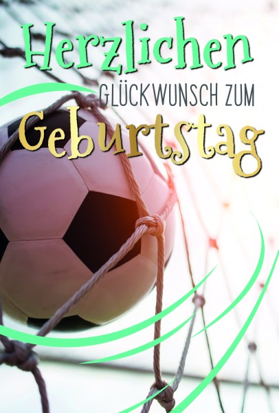 Geburtstag - Fußball