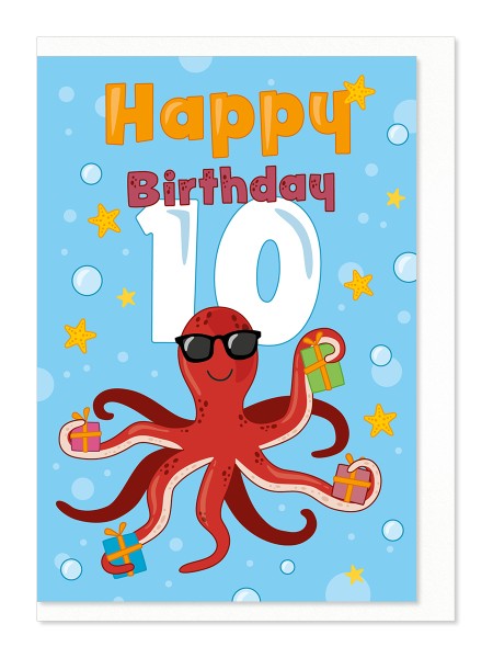 Zahlengeburtstag Kinder - 10er