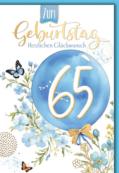 Zahlengeburtstag 65er
