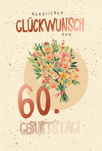 Zahlengeburtstag 60er