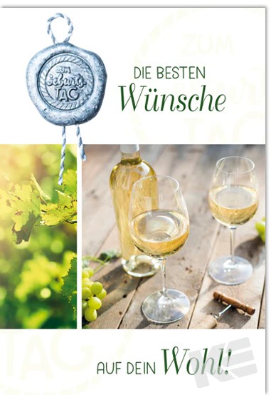 Geburtstag - Wein