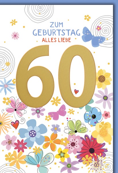 Zahlengeburtstag 60er