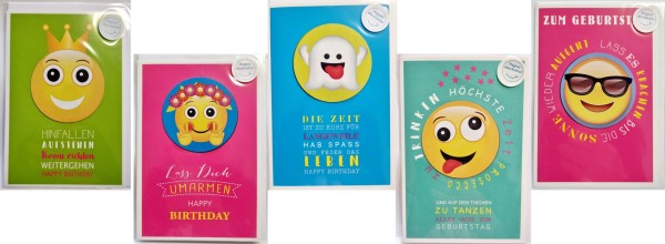 Humor Serie - Geburtstag Smiley