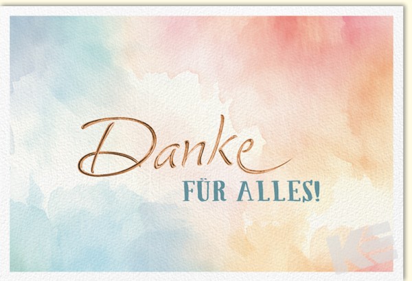 Allgemein - Danke