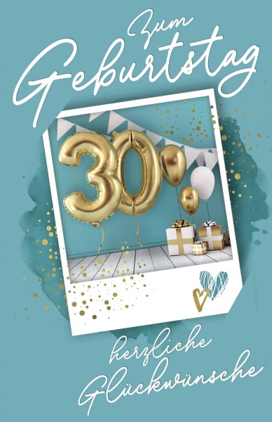Zahlengeburtstag 30er