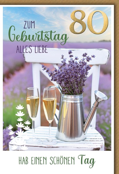 Zahlengeburtstag 80er