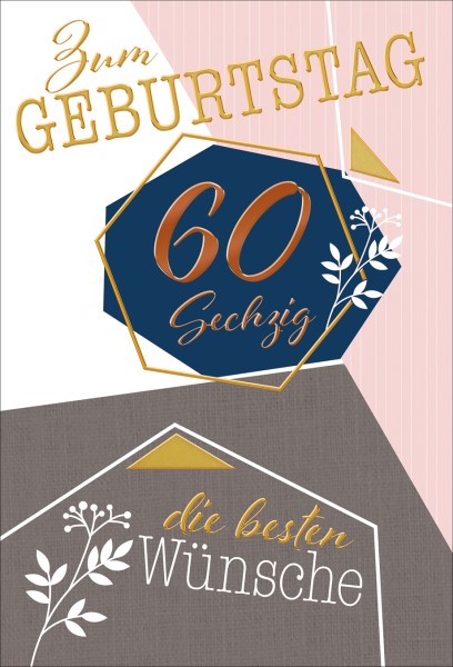 Zahlengeburtstag 60er