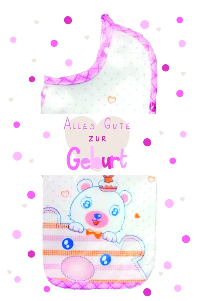 Baby - mit Lätzchen