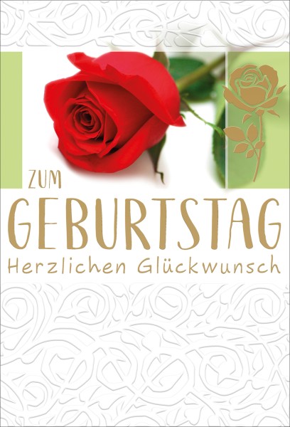 Geburtstag - Blume