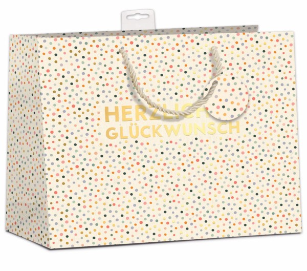 Tragtasche A4 quer - Papier