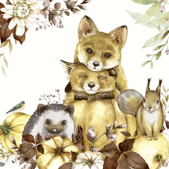 Serviette - Herbst