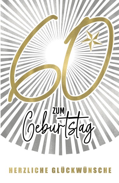 Zahlengeburtstag 60er