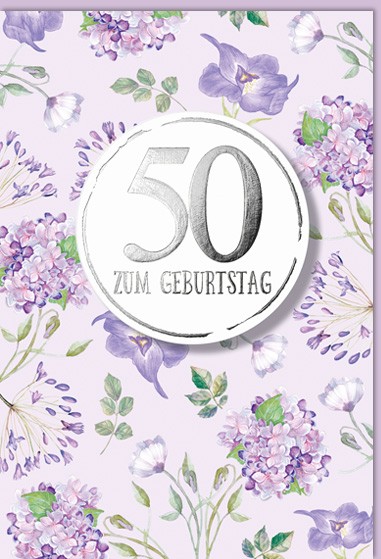 Zahlengeburtstag 50er