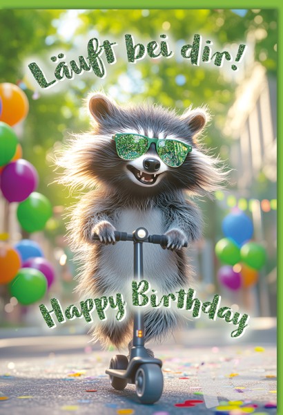 Geburtstag - Lustig - Bitte Lächeln