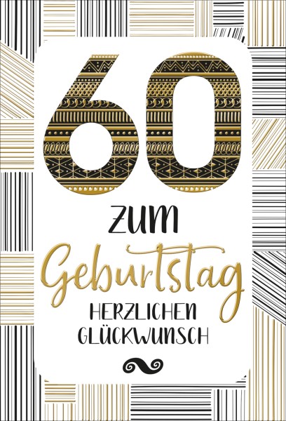 Zahlengeburtstag 60er