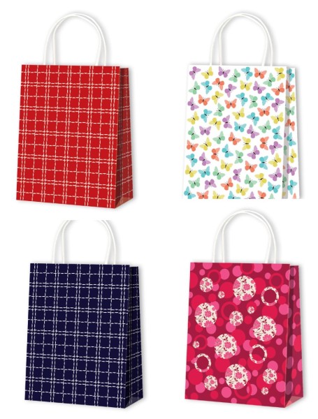 Tragtasche sortiert A4