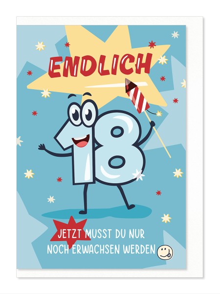 Zahlengeburtstag 18er