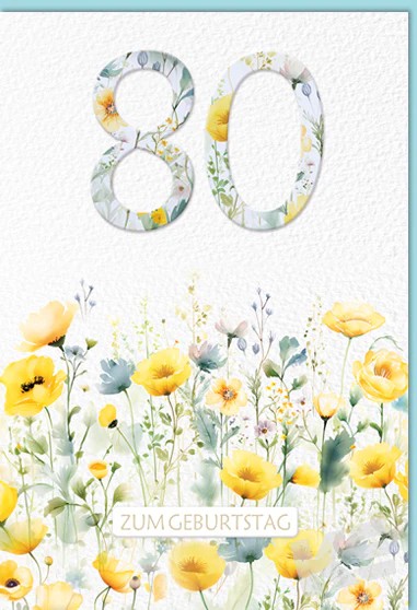 Zahlengeburtstag 80er